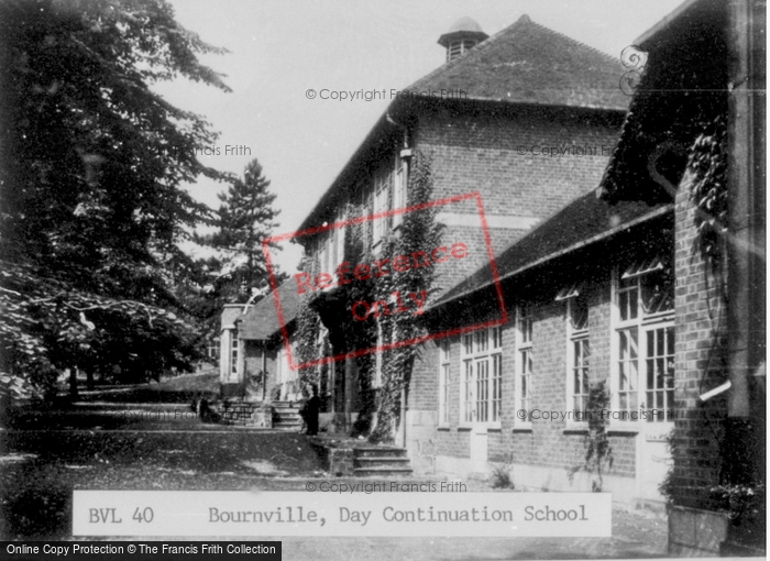 Photo of Bournville, Day Continuation School c.1950