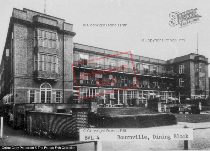 Photo of Bournville, Dining Block c.1950