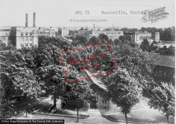 Photo of Bournville, Factory c.1955
