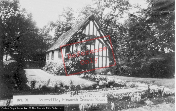 Photo of Bournville, Minworth Greaves House c.1965