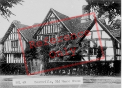 Old Manor House c.1950, Bournville