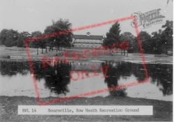 Row Heath Recreation Ground c.1950, Bournville