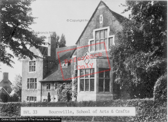 Photo of Bournville, School Of Arts And Crafts c.1950