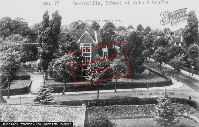 Photo of Bournville, School Of Arts And Crafts c.1955