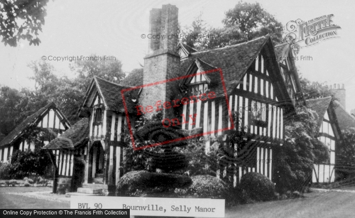 Photo of Bournville, Selly Manor c.1965