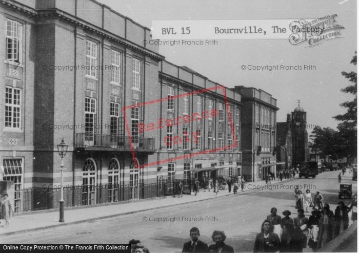 Photo of Bournville, The Factory c.1950