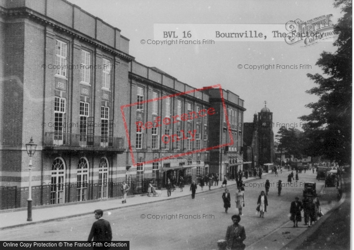 Photo of Bournville, The Factory c.1950