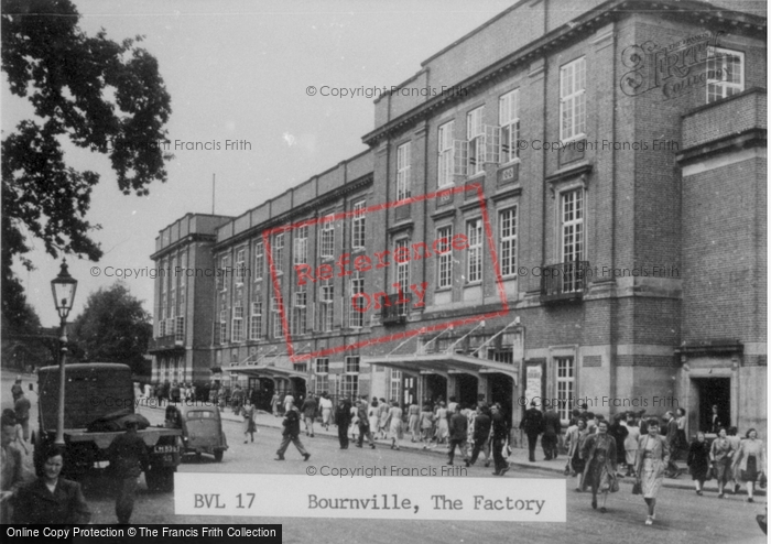 Photo of Bournville, The Factory c.1950