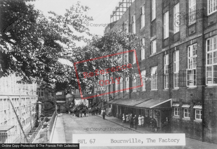 Photo of Bournville, The Factory c.1955