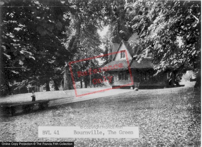 Photo of Bournville, The Green c.1950