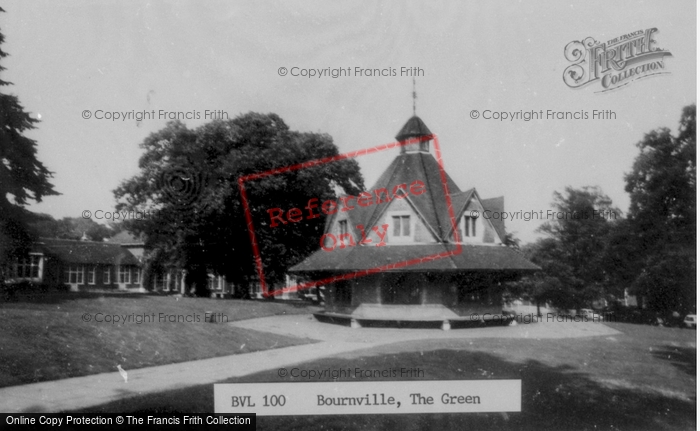 Photo of Bournville, The Green c.1965