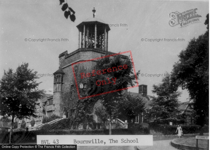 Photo of Bournville, The School c.1950