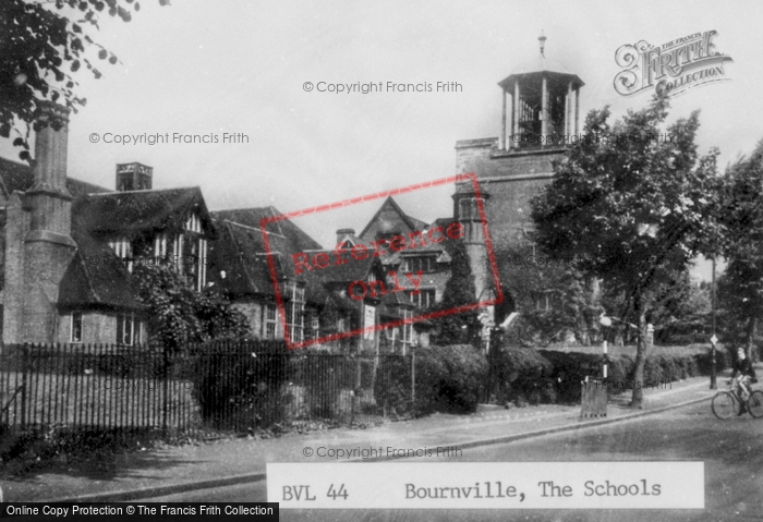 Photo of Bournville, The Schools c.1950
