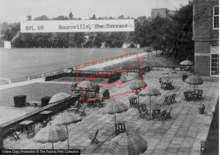 Photo of Bournville, The Terrace c.1955
