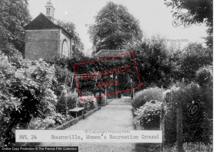 Photo of Bournville, Women's Recreation Ground c.1950