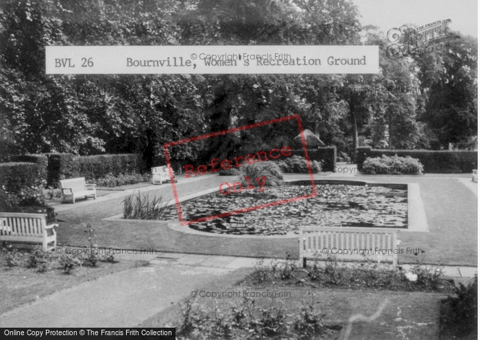 Photo of Bournville, Women's Recreation Ground c.1950