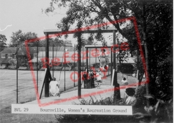 Women's Recreation Ground c.1950, Bournville
