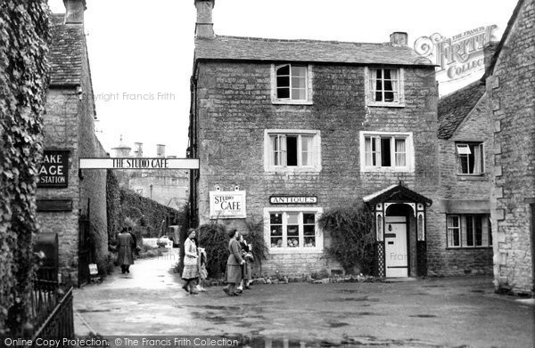Photo of Bourton On The Water, Entrance To Studio Café c.1950
