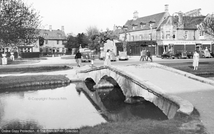Photo of Bourton On The Water, The Bridge c.1955