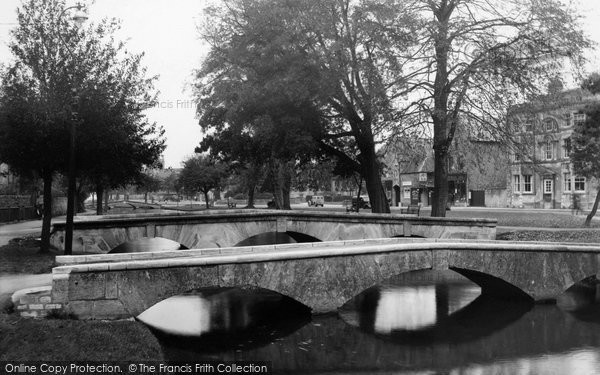 Photo of Bourton-on-the-Water, the Bridges c1950