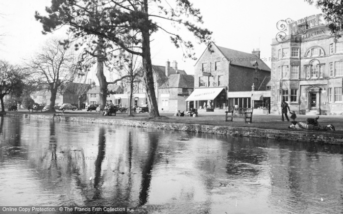 Photo of Bourton On The Water, The River c.1955