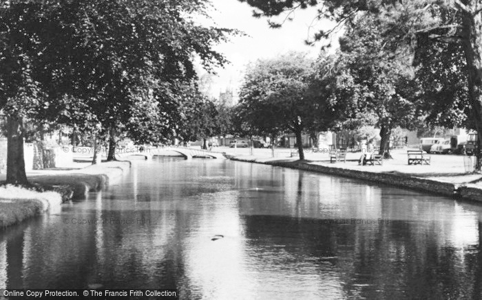 Photo of Bourton On The Water, The River Windrush c.1965