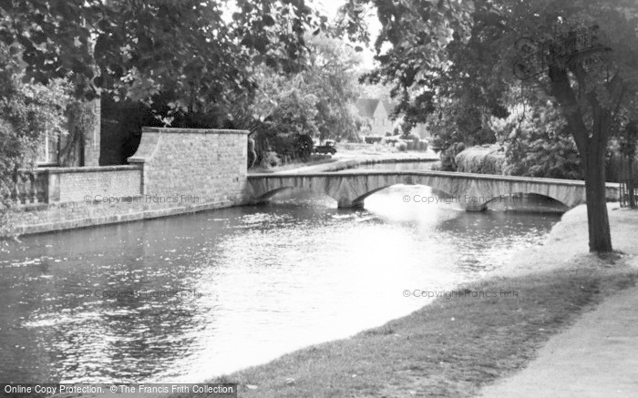 Photo of Bourton On The Water, The River Windrush c.1965
