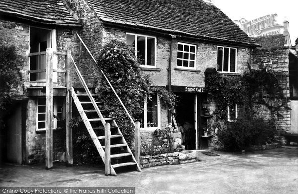 Photo of Bourton On The Water, The Studio Café c.1955