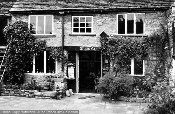 Photo of Bourton On The Water, The Studio Café c.1955