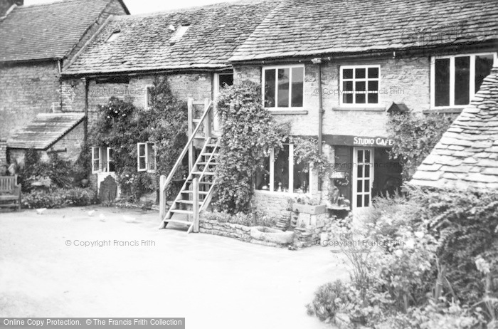 Photo of Bourton On The Water, The Studio Café c.1955