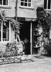 The Studio Café Doorway c.1955, Bourton-on-The-Water