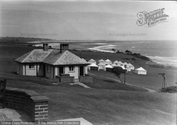 Photo of Boverton, Girls Camp And Bristol Channel c.1947