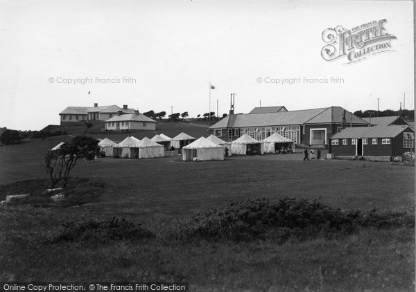 Photo of Boverton, Girls Camp c.1947