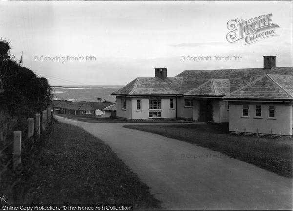 Photo of Boverton, Girls Camp, View From The Entrance c.1947