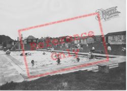 The Camp Swimming Pool c.1955, Boverton