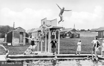 Boverton, the Camp, the Diving Board c1947