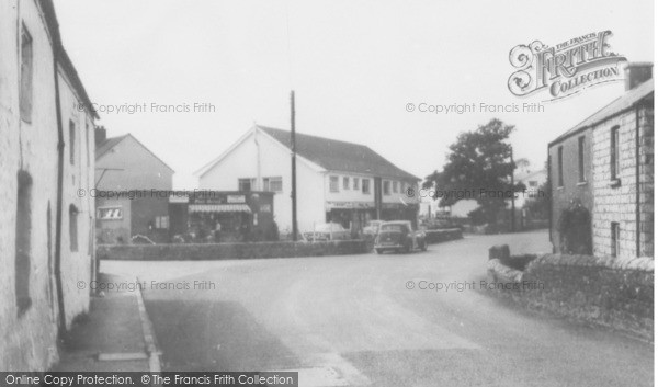 Photo of Boverton, The Village c.1955