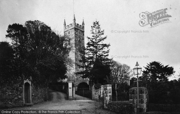 Photo of Bovey Tracey, Church 1907