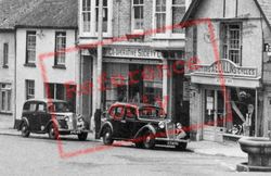 Co-Operative Society And A.E.Collins Cycles And Motors c.1955, Bovey Tracey