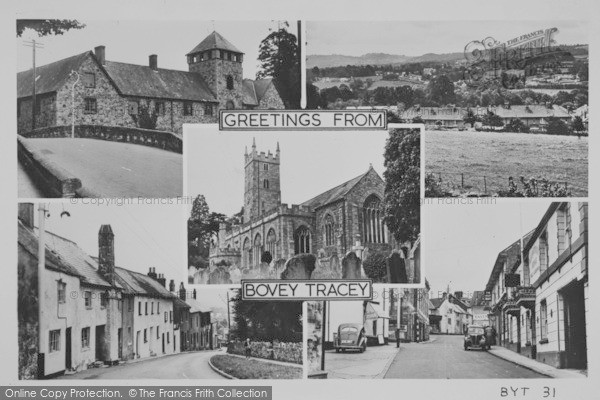 Photo of Bovey Tracey, Composite c.1965