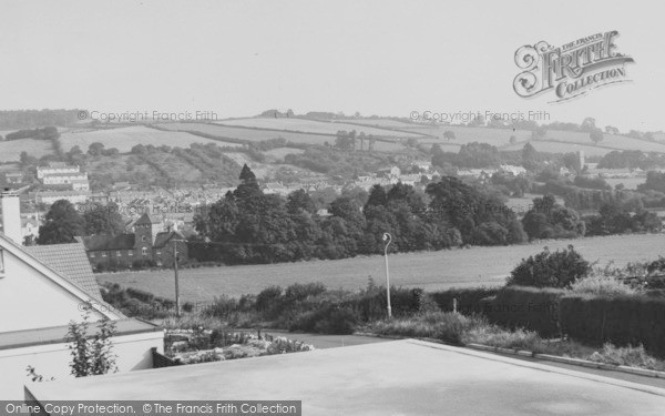 Photo of Bovey Tracey, From St John's Close c.1965