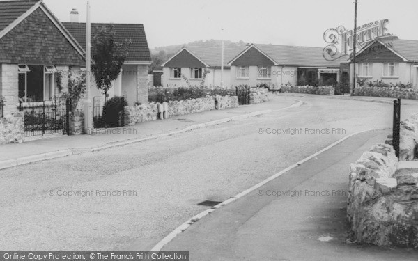 Photo of Bovey Tracey, Indio Road c.1965