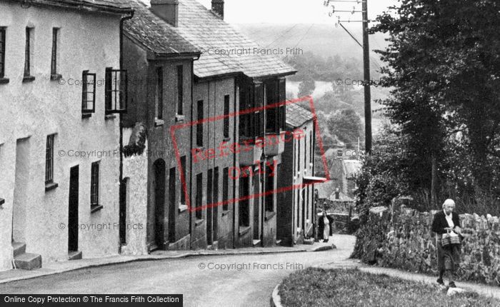 Photo of Bovey Tracey, Mary Street c.1955