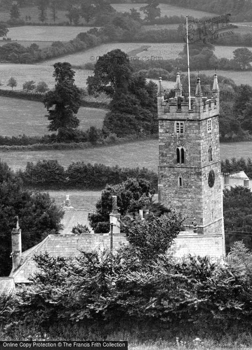 Photo of Bovey Tracey, Parish Church 1925