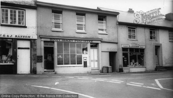 Photo of Bovey Tracey, Post Office c.1965