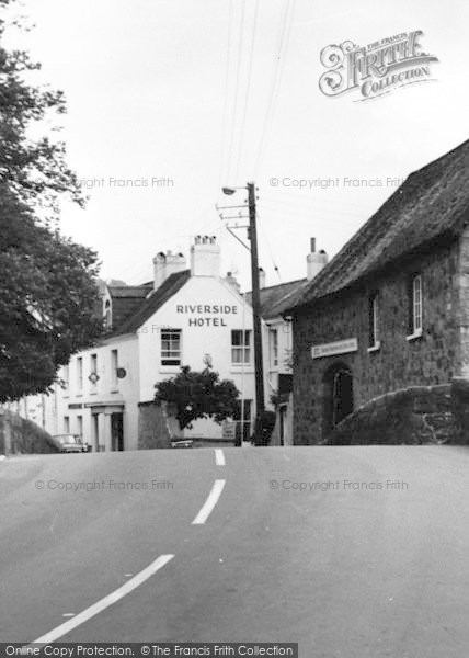 Photo of Bovey Tracey, Riverside Hotel c.1965