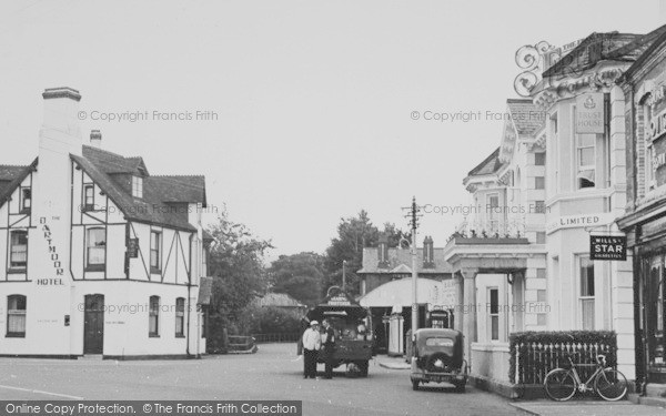 Photo of Bovey Tracey, Station Road c.1955