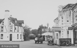 Station Road c.1955, Bovey Tracey