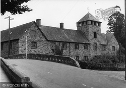 The Bridge And Old Mill c.1950, Bovey Tracey