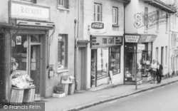 The Cafe, Fore Street c.1965, Bovey Tracey